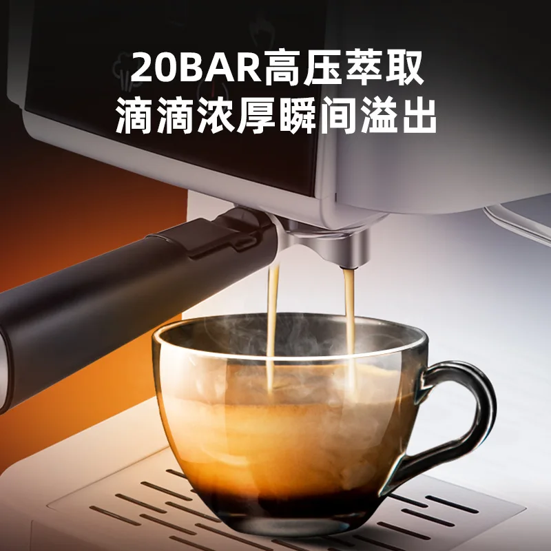 Cafetera Espresso Con Bomba De 20 Bar,Máquina De Café Con Función De Vapor Para  Espumar Leche De Capuchino - Buy Café De 20 Bar De Presión De La Bomba De  Presión Con