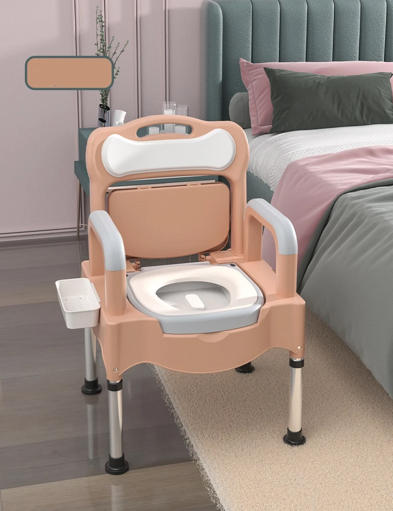 Source Adjustable pregnant portable toilet chair elder potty PP