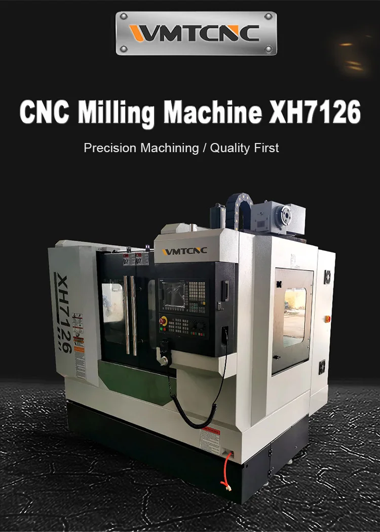 High Precision Hobby Cnc Milling Machine Xh7126 Metal Cnc Milling Machine For Steel Buy High