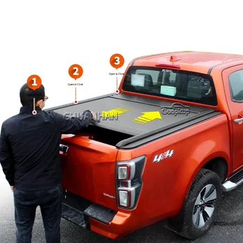 pickup truck cover aluminum roller lid ford ranger shutter dmax tonneau cover for nissan navara ford ranger