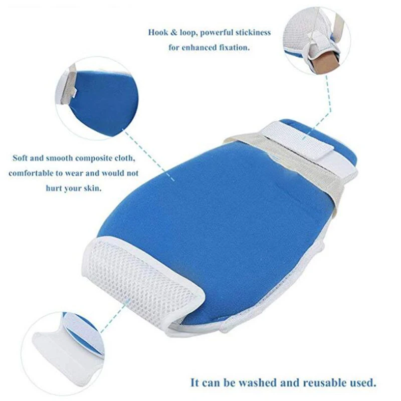 Universal Medical Hand Finger Control Mitts Soft Breathable Safety