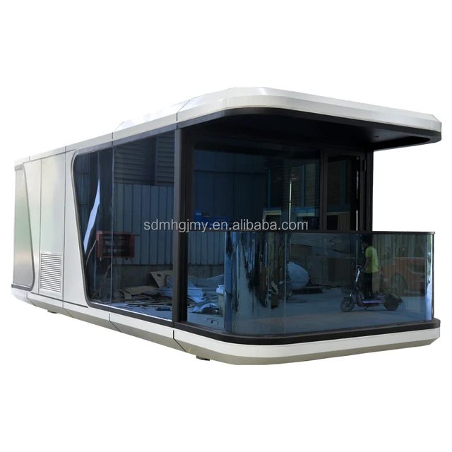 High quality cheap price space capsule house resort toilet apple cabin restaurant prefabricated house