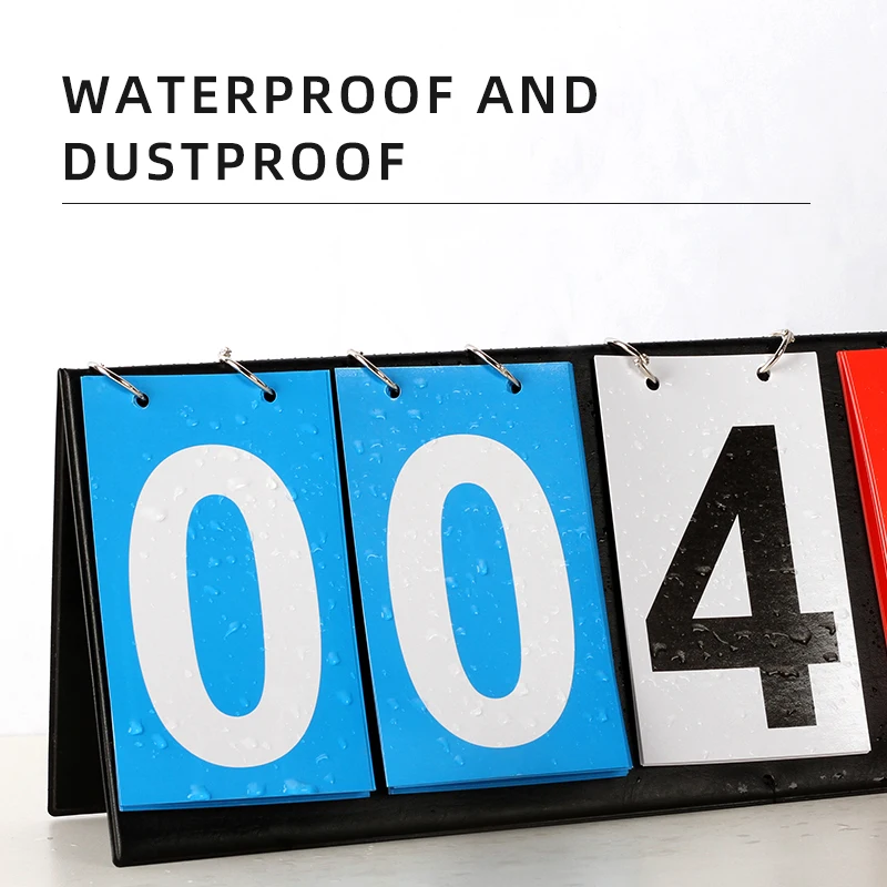 High Quality Digit PVC Material Scoreboard for Sport Games Volleyball Football Badminton Basketball Competition Score Board