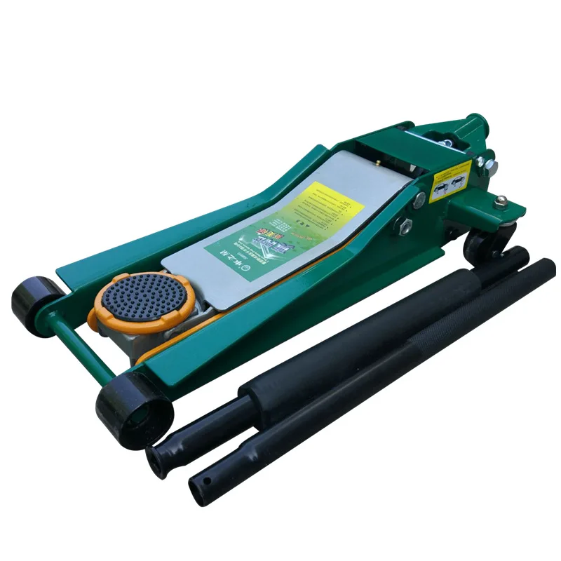 Factory 4t Horizontal Hydraulic Jack Heavy Duty 3 Tons Dual Pump Auto