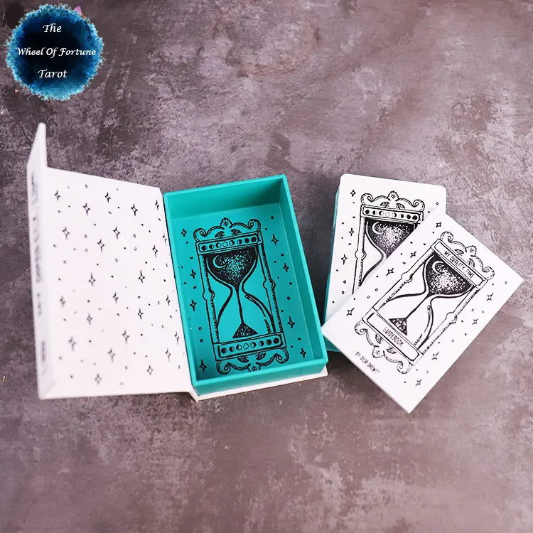 
Пользовательские печатные карты с рисунком ангела Таро Оракл с книгой 