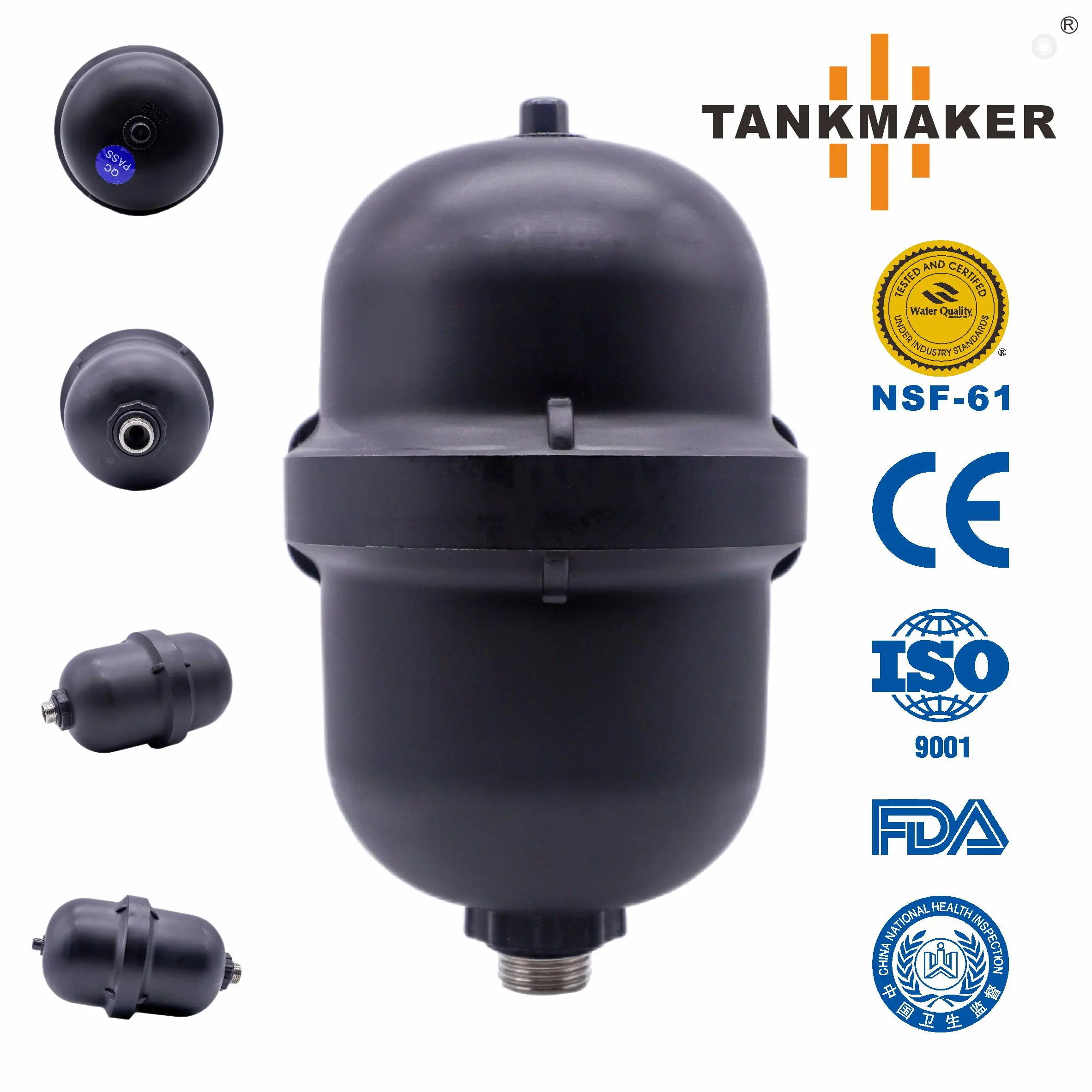 Plastic Pressure Vessel Tank,Plastic Pressure tank Expansion Vessel,Plastic Pressure Buffer tank