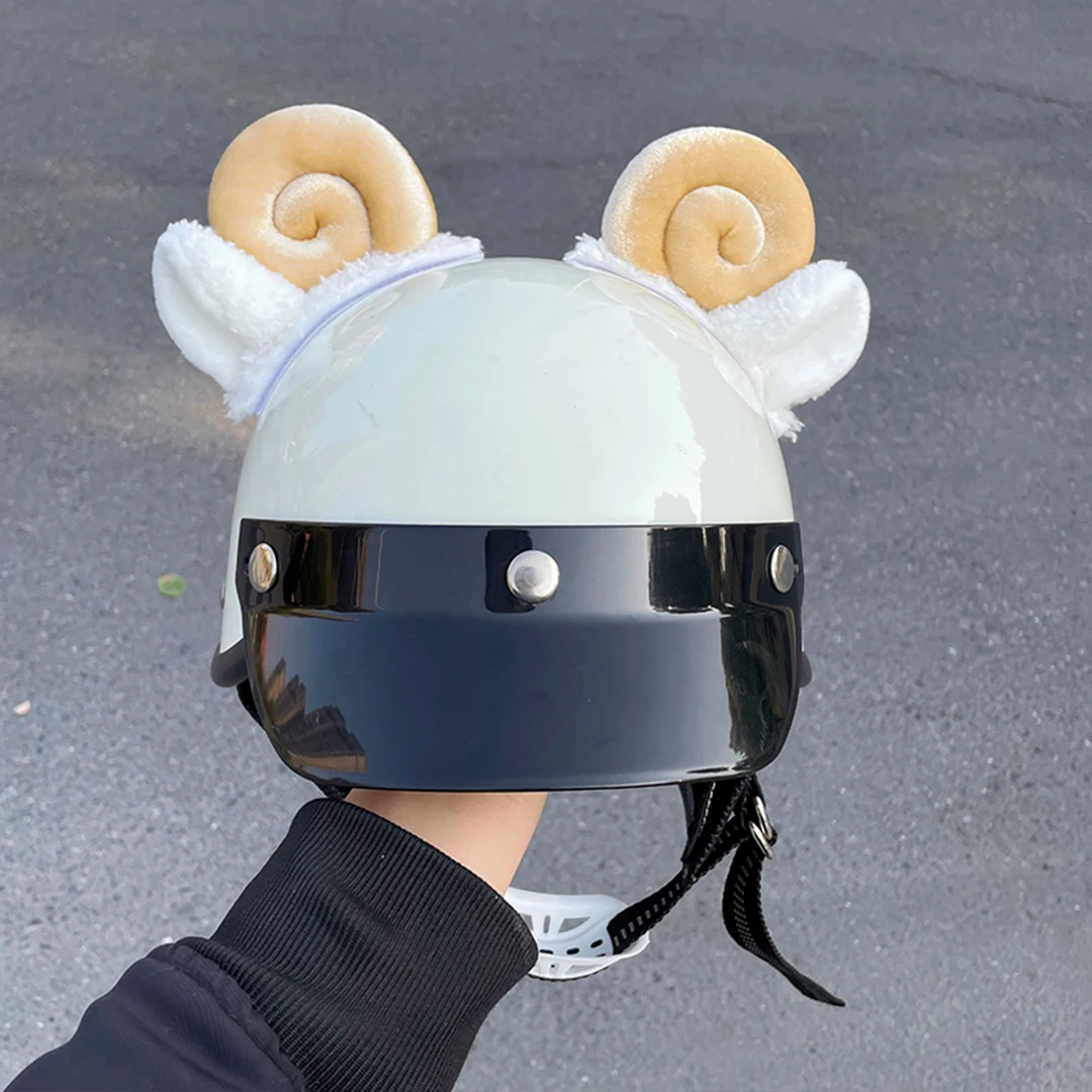 goat horns for motorcycle helmets MagNeatOhz: Large Black Devil Helmet remove or swap your horns whenever you like Kawaii Goat Horn Helmet Decoration: