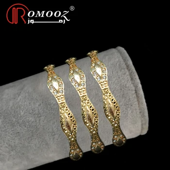 African Bracelet Kids Gold plated Jewelry Dubai Bangles Pure Arabian Luxury Cuff Wholesale bracelet