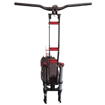 Cadre De Trottinette électrique Geofought E5B – 11 Pouces, Pliable, Freins Hydrauliques