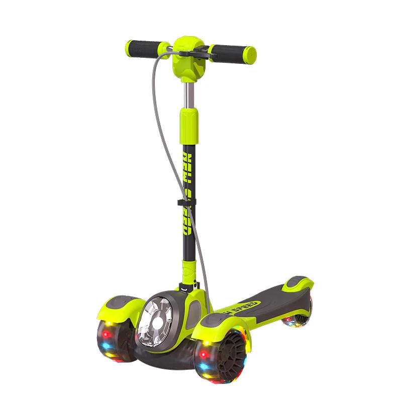 Scooter pieghevole in fabbrica per bambini con pedale del freno