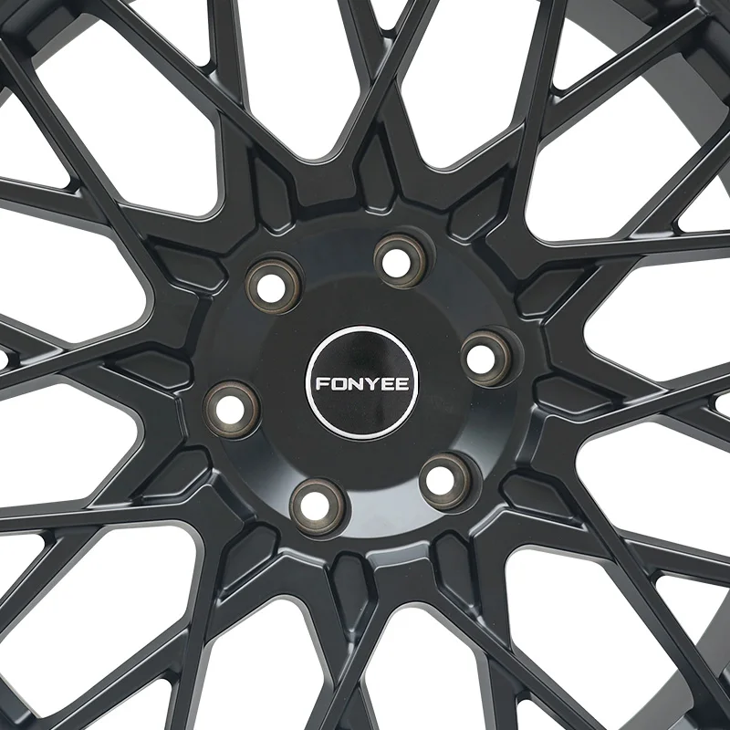 Fonyee Forged Aluminium Multi Spoke 6 Lug Holes Huecos 21 Inch 21x9 6x139.7 Off Road Passenger Car Wheels Auto Rines Rims Ruedas