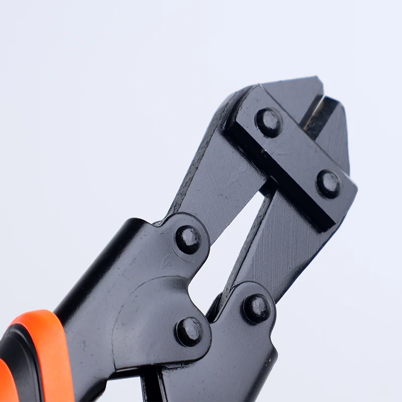 Rubber anti slip handle, carbon steel forging and cutting steel wire rope tool, wire cutting pliers, crimping pliers