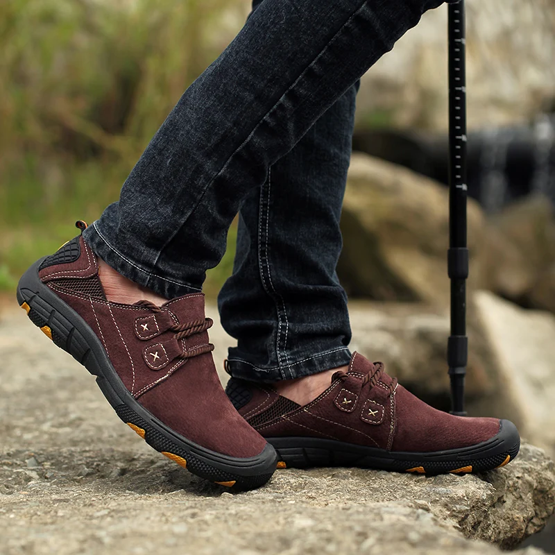 New Arrival Large Size Comfortable Leather Light Weight Walking Driving Shoes Men Handmade Leather Shoe