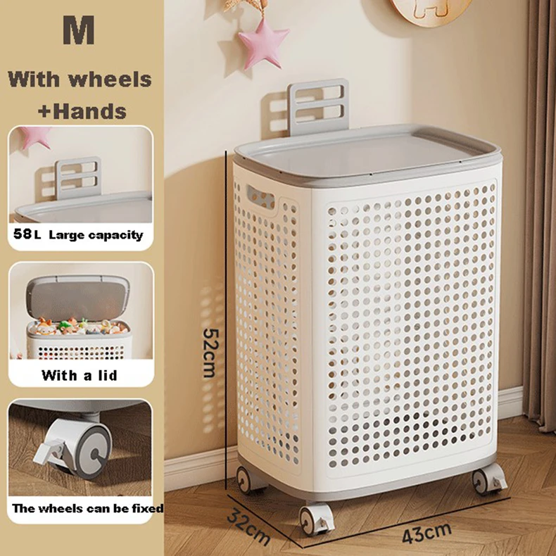 Large Capacity Kids' Household Organizing Artifact Rectangle PP Plastic Aluminum Flip-Top Toy Doll Storage Box manufacture