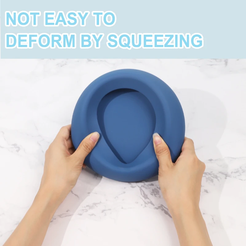 Custom Silicone Collapsible Pet Water Bowl Portable Outdoor Travel Feeding and Drinking Bowl for Dog Cat