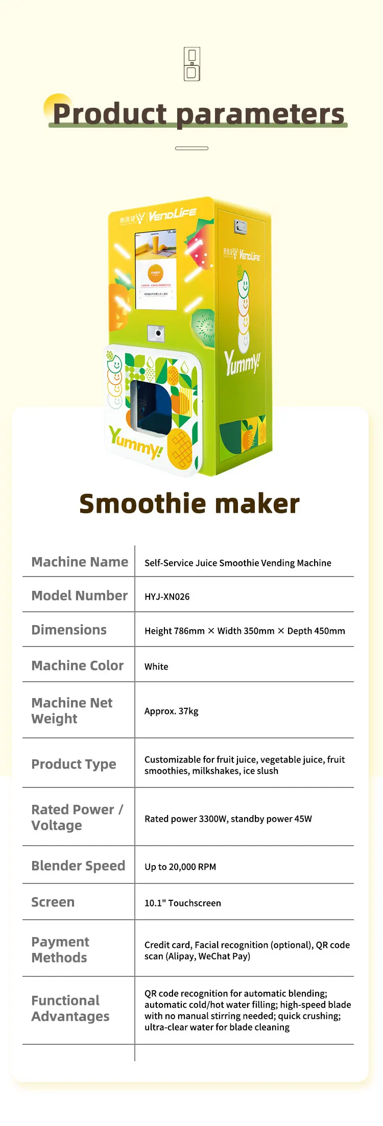 Specifications