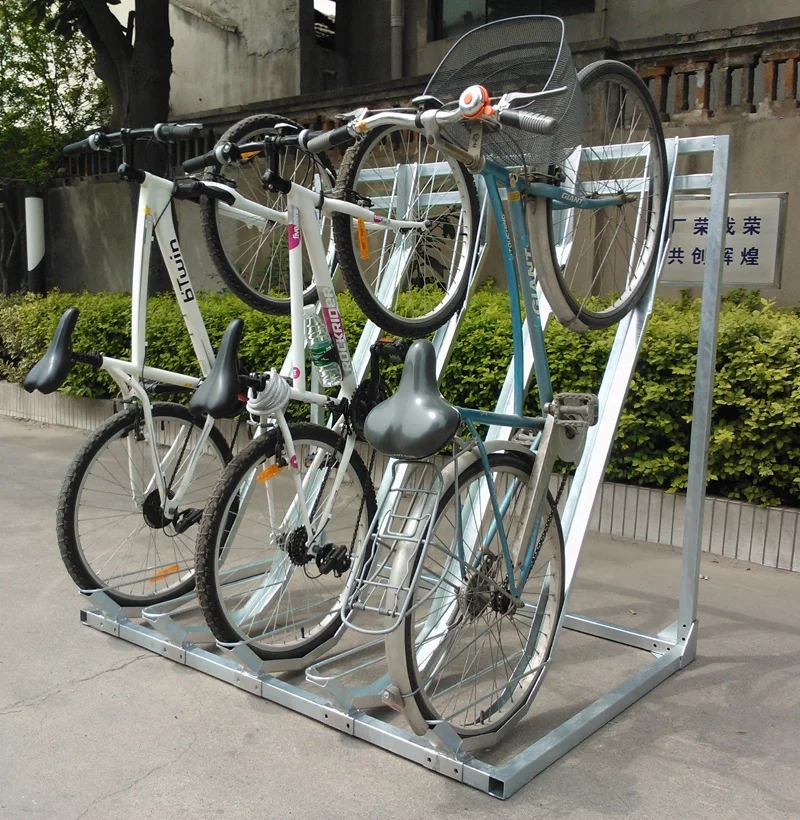vertical bike parking