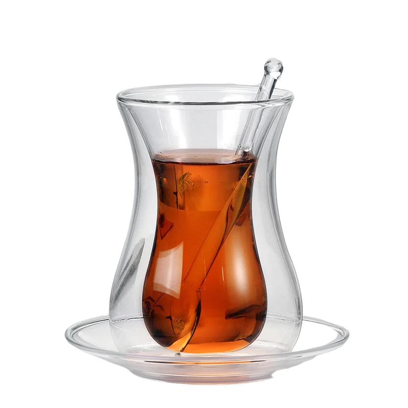 Double-Walled Glass Coffee Cup (150ml)
