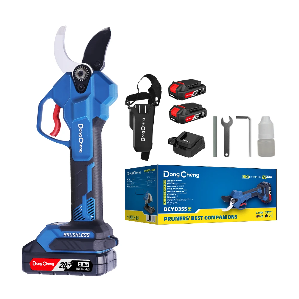 Dongcheng 20 в аккумуляторные беспроводные электрические ножницы секатор секаторы