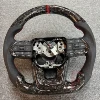Fibre de carbone forgée ; Étiquette de correction rouge