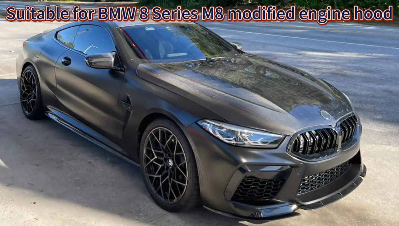 Carbon Fiber Engine Hood 840i Perforated Hood Suitable For The New Bmw ...