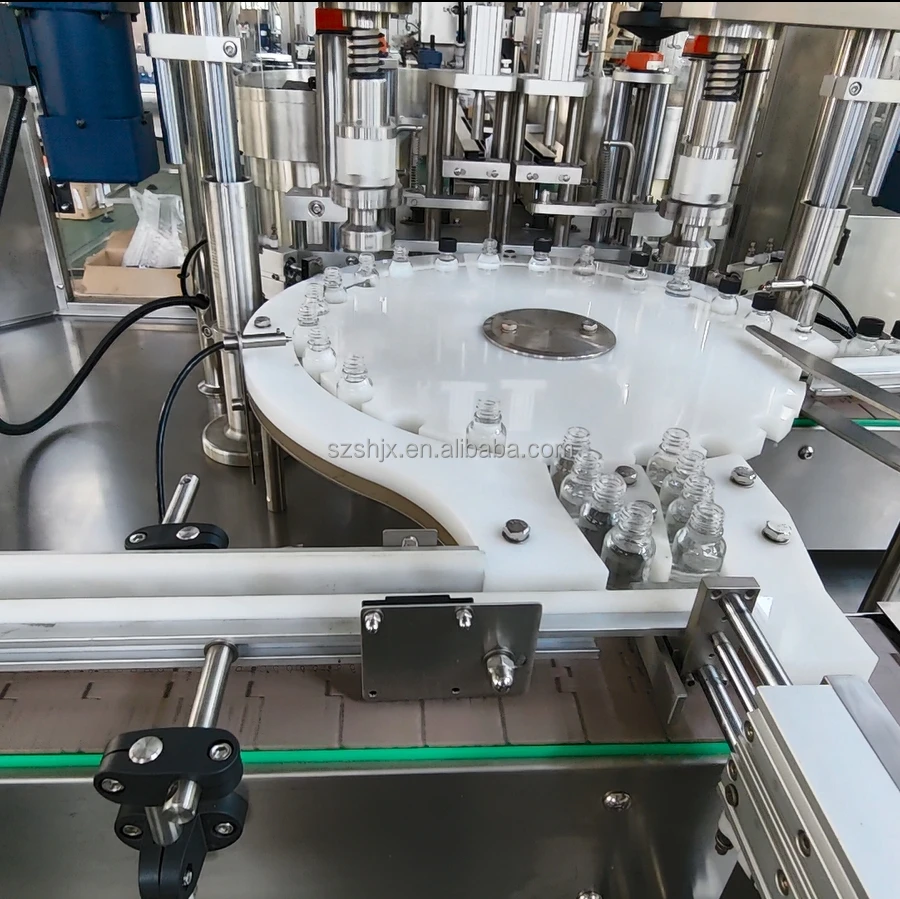Automatic Grabbing Type Sealer  Plastic Glass Bottle Capping Machine Suitable for Plastic and Tinplate Caps supplier