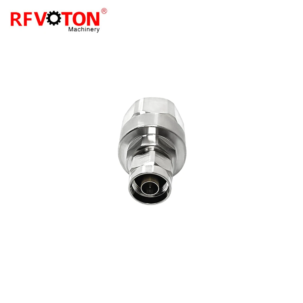 Nickel-plated Straight N Type RF Connector Male Clamp RF for 7/8 feeder Cable in stock factory