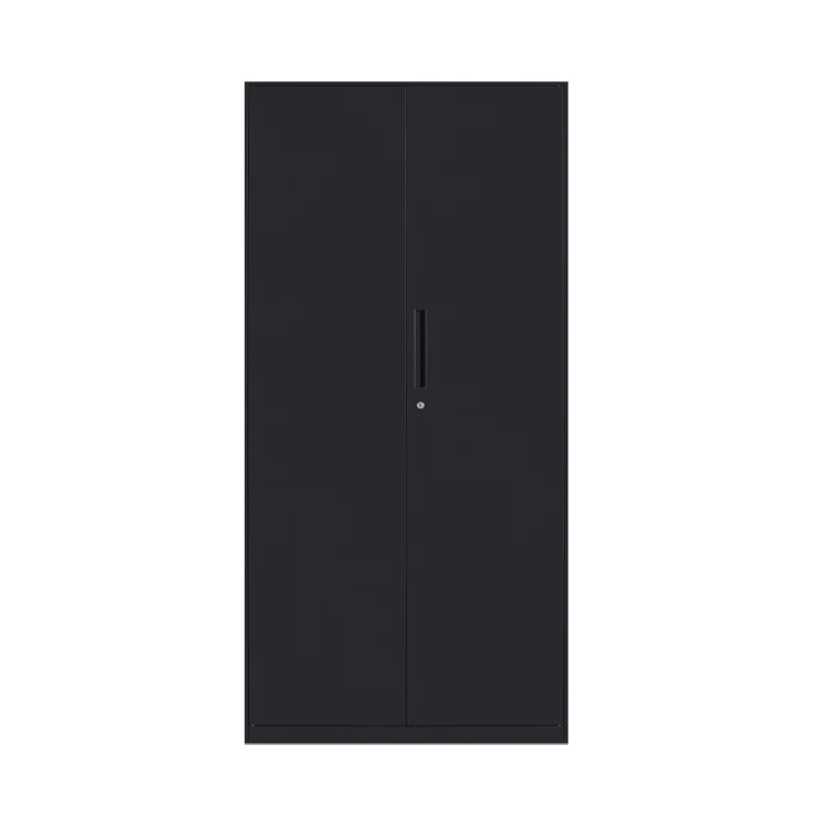 Металлический шкаф для хранения, 2 двери, стальной шкаф для файлов с раздвижной дверью, офисное оборудование