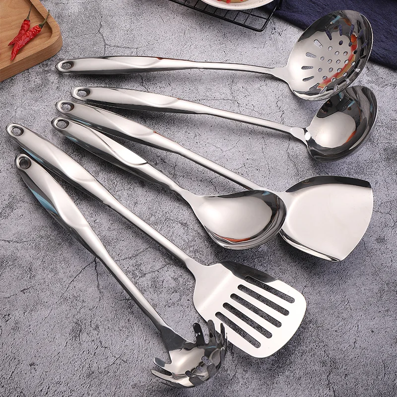 Hot Sale Cookware Accessories China Stainless Steel Kitchenware Kitchen Utensil Set Cooking