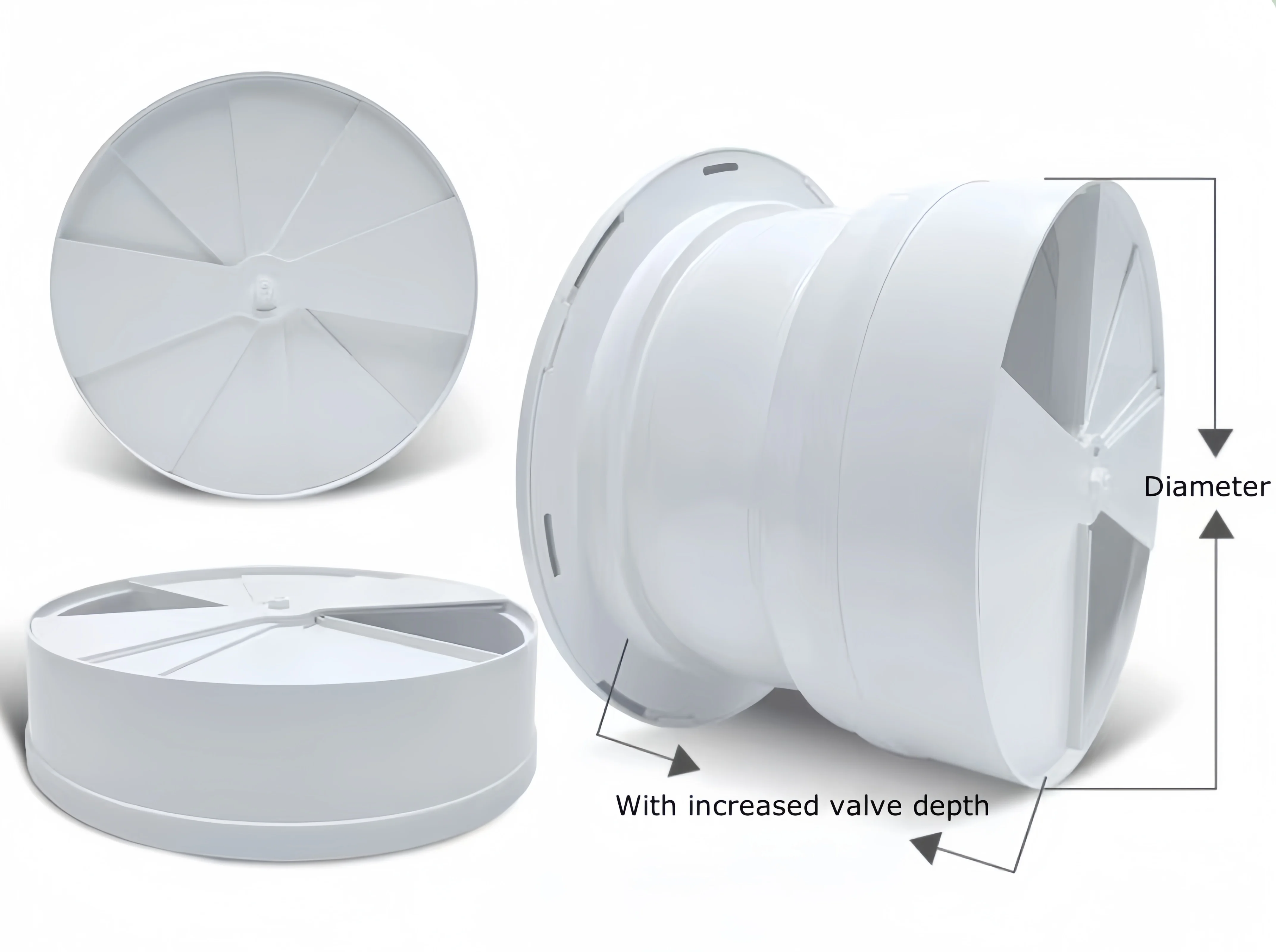 Modern Adjustable ABS Spherical Air Outlet