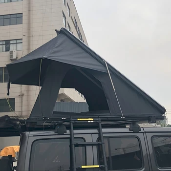 Hot Sale Light Weight Triangle Clamshell Waterproof Roof Tent Car Roof Top Tent for Outdoor Camping