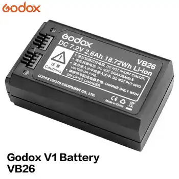Godox V1 Flash Battery VB-26 VB26 Li-Ion Battery Pack 7.2V 3000mAh for V1 Camera Flash Lamp 650 Full-power Flashes With Series product image