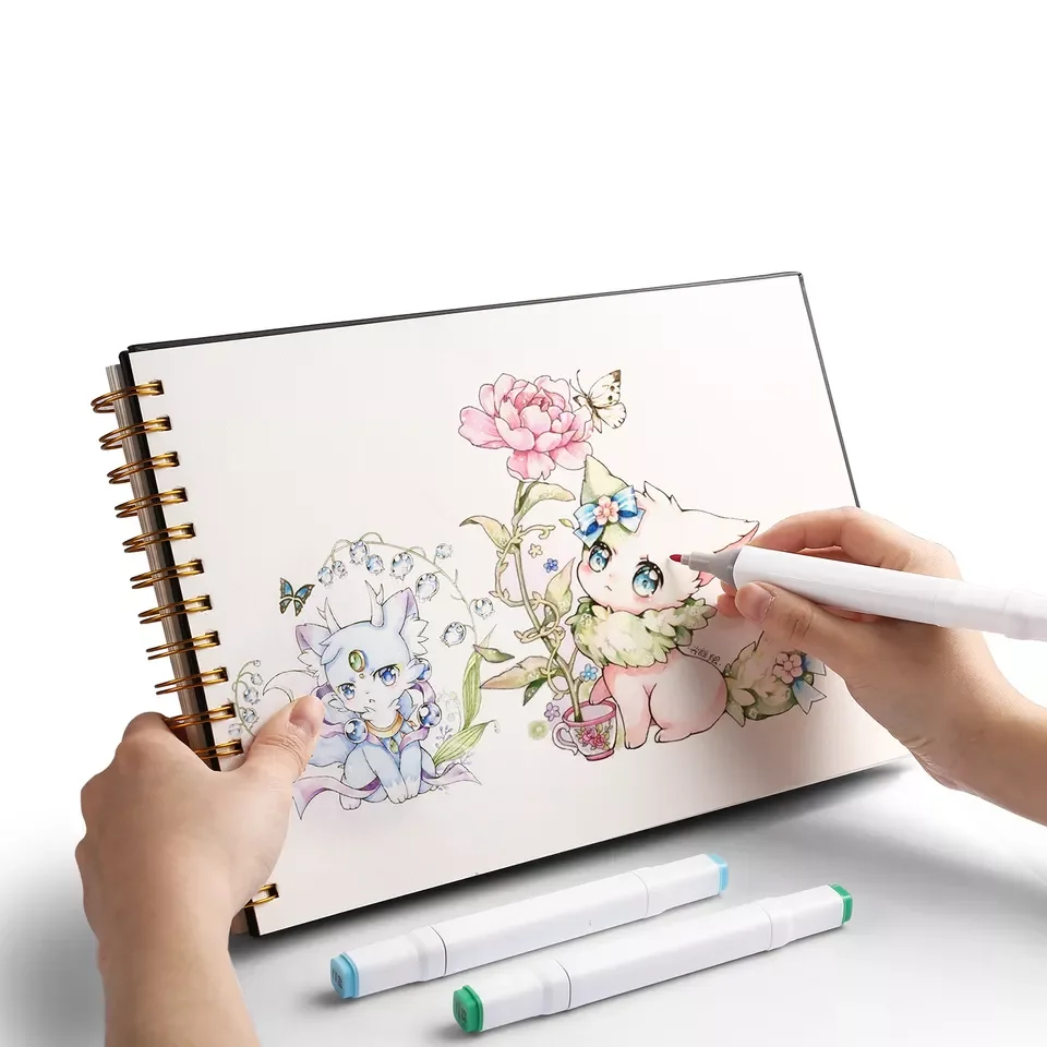 Лидер продаж, скетчбук формата А4, А3, 130 г, 60 листов