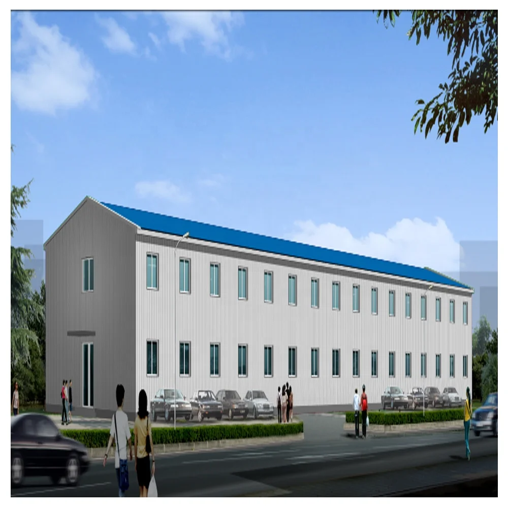 Low Cost Modular Prefabricated Church Building Light Metal Structural Steel Construction Welding Cutting for Catholic Community