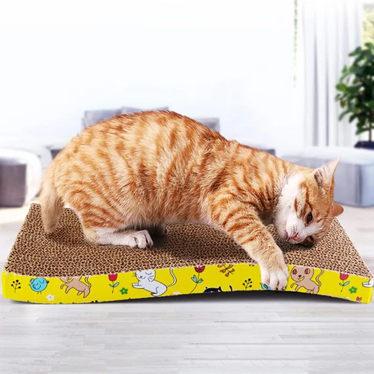 Cat Scratchresistant Board Cat Home Scratch Pad Pet Scratch Box Pet Toy Mat Buy Pet Cardboard