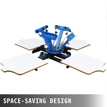 4箇所シルクスクリーン印刷機 本体 4色4台シルクスクリーン印刷機の通販 by けんちゃん's shop｜ラクマ