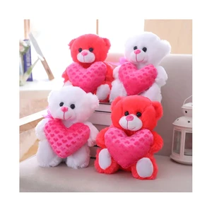 Wholesale Valentines Teddy Bears Plush Toy with Red Heart