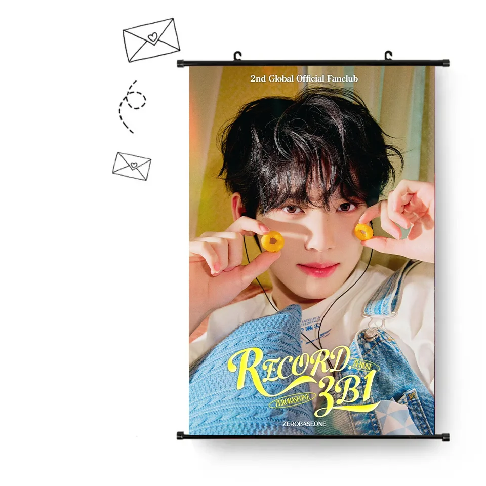 Wholesale KPOP ZB1 ZEROBASEONE 2nd Global Fanclub Poster