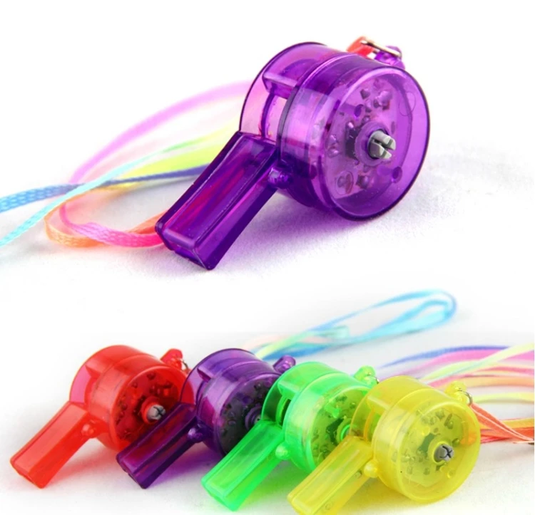 Factory Directly Led Flashing Whistle Light Up Cheer Whistles Make ...