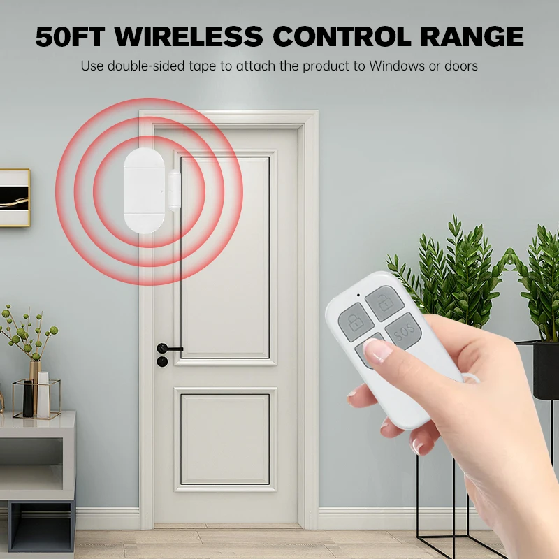Home Alarm Anti Theft Door Motion Sensor Alarm For Doors And Windows
