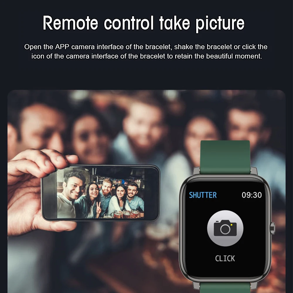 2021 Smart Watch P22 Versatile and Stylish Wristwatch