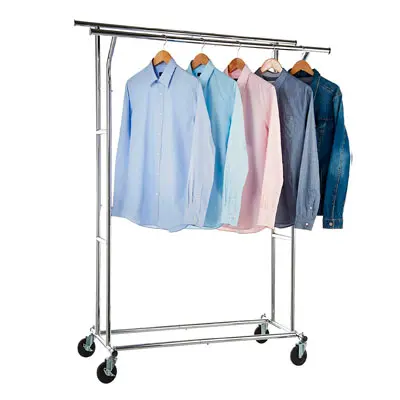 Adjustable Stand Extendable Clothes Lines Outdoor Hanger And Drying Racks -  Buy Easy Folding Durable Wheeled Steel Z Garment Rack,Pyramid Metal Fruit  Rack,Metal Floor Spice Rack Product on 