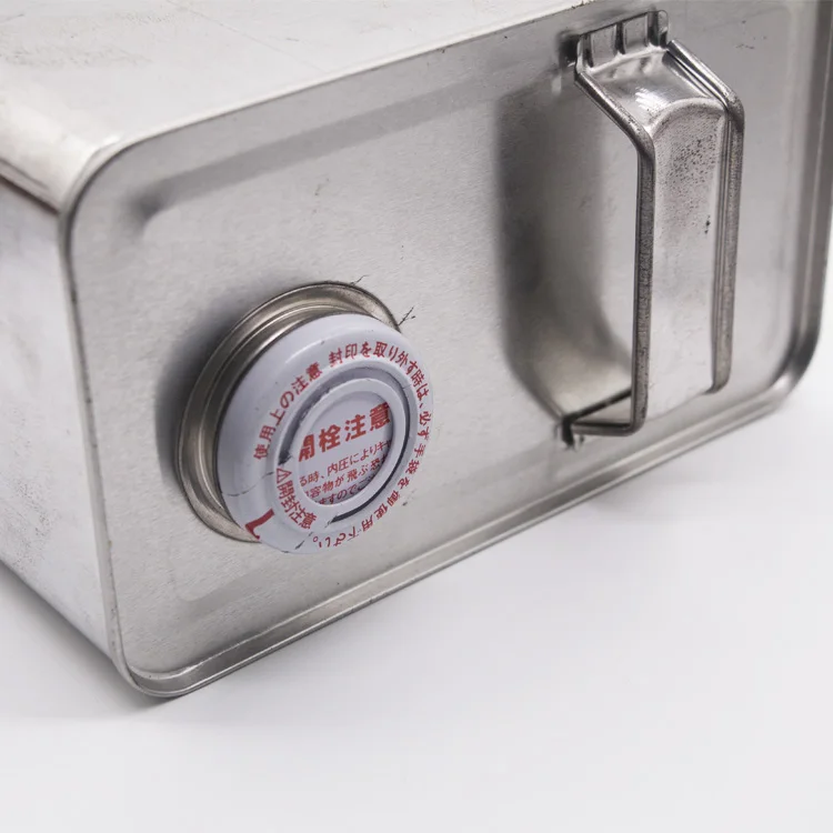 42mm Metal Cap Seal B40 Metal Cap Japan Engine Oil Tin Cans Metal Squeeze Caps Finger Press Lids for Engine Oil Can