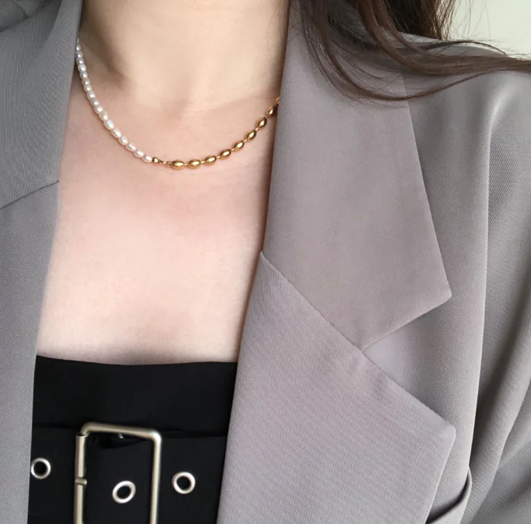 Collar De Cadena De Acero Inoxidable Con Cabeza De... - Grandado