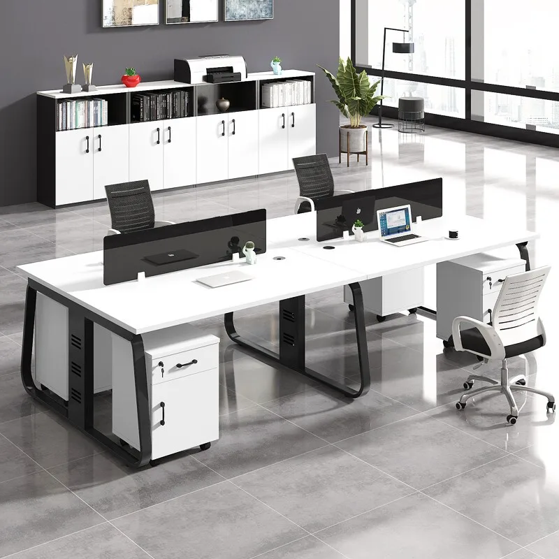 Modular Office Partition Table Workstation Bureau De Travail Commercial 