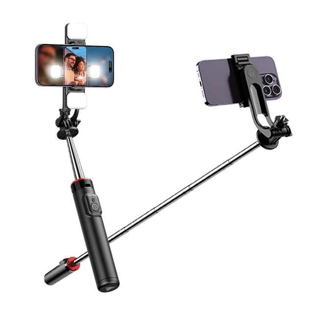 C13 Separate Mobile Phone Clip Can Be Used As a Mobile Phone Stand Selfie Stick Tripod Extended Foot Handle Umbrella Stand - Image 4
