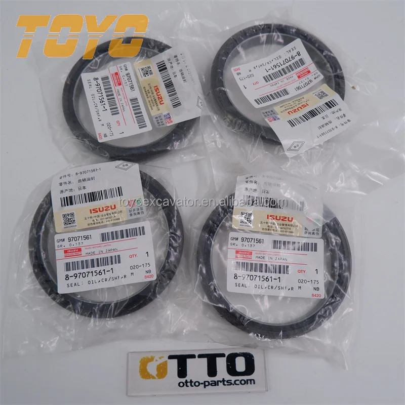 予備1 ZX110-3 4JJ1 Excavator Spare Parts 8-97071561-1 Crankshaft