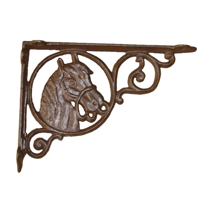 Garden Frontdoor Mountable Decorative Cast Iron Plant Hanger Gape Fruit  Vine Verdigris Hot Seller
