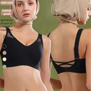 Wireless Bra Plus Size Women Underwear 4XL Full Coverage Hide Back Fat Plus Size Underwear Sports Seamless Woman Bra