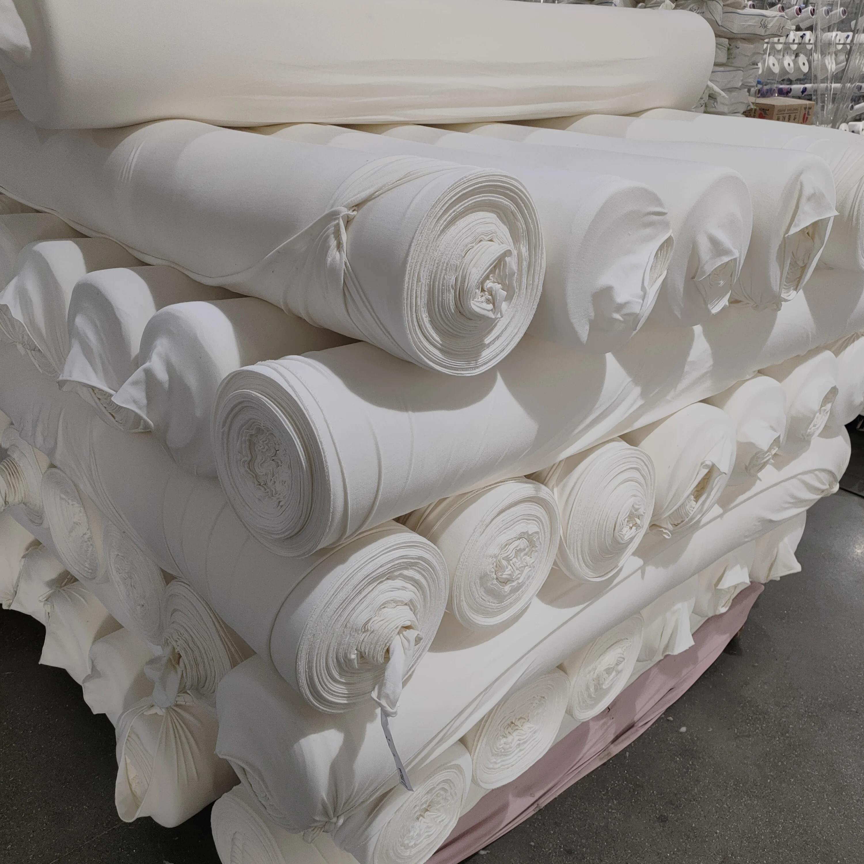 Экологически чистые зеленые толстовки сырье винтажные бамбуковые хлопковые полиэфирные махровые флисовые свитера тюки тканей